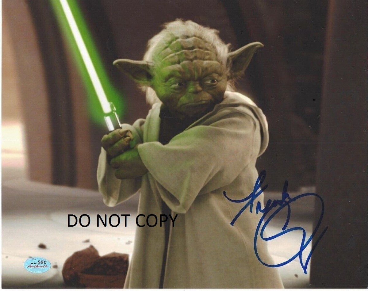 STAR WARS - YODA Signed Autographed 8x10 Reprint Photo Frank Oz