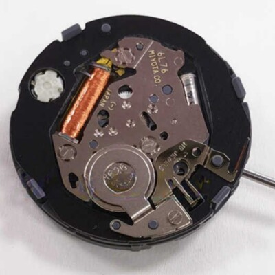 Calendrier simple Date à 3h Miyota 6L76 Mouvement à quartz à 4 aiguilles