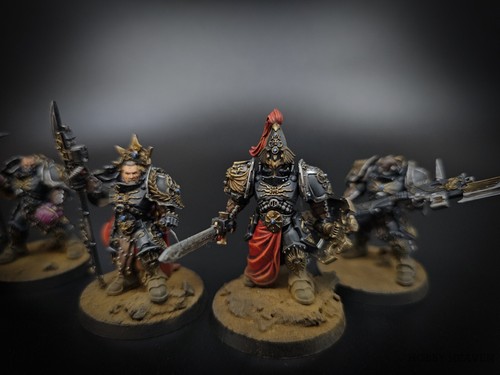 Warhammer 40k Adeptus Custodes Custodian Squad x5 #1 Pintado R3S1B2463 - Imagen 13 de 14