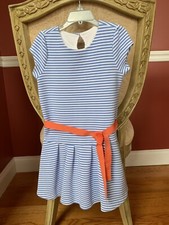 Gymboree Girls Striped Short Sleeves Dress Size 6