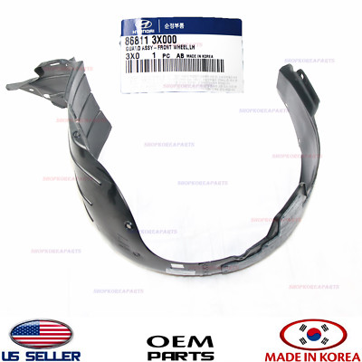 Genuine Fender Liner Front LEFT Driver Side ⭐OEM⭐ Elantra SEDAN