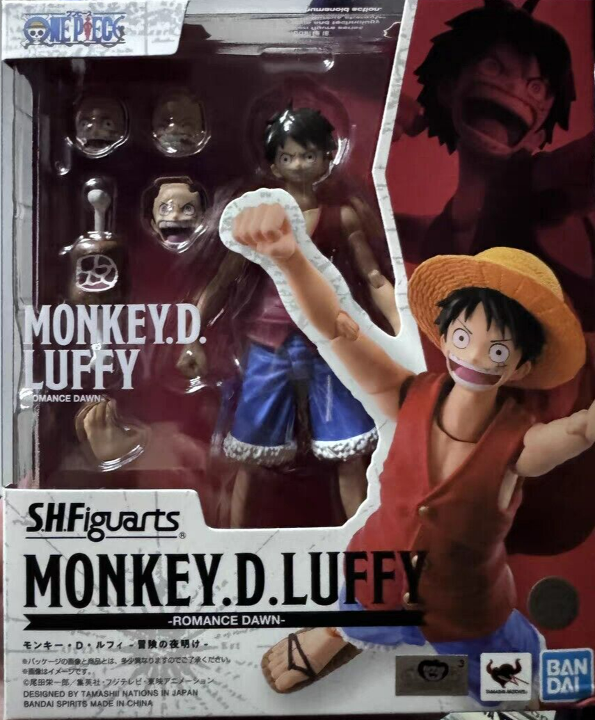 Bandai S.H.Figuarts One Piece Monkey D. Luffy Romance Dawn 1/12
