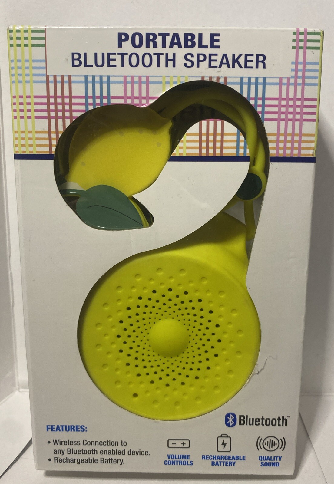 New Rechargeable Bluetooth Speaker with Fun Lemon Theme by Orbit Innovation-image