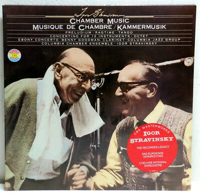 12'' Vinyl - STRAVINSKY - Chamber Music / Kammermusik (Benny Goodman)