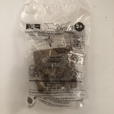 2005 KFC BATMAN SPINNERS Batman Begins Meal Toy NEW RARE
