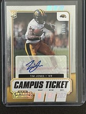2021 Panini Contenders Draft Picks College Campus Ticket /99 Tim Jones #144 Auto
