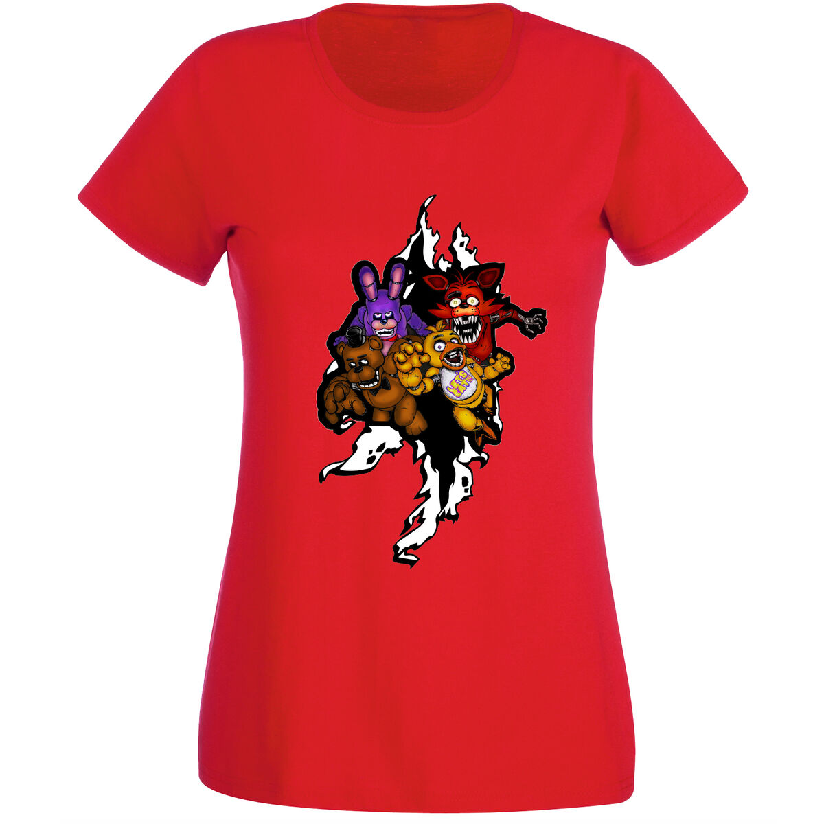 Five Nights at Freddy's Jumpscare Youth Boys T-shirt-Medium