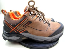 Camel Crown Hiking Shoes Womens 8.5 Brown Leather Outdoors Gorpcore Lace Up