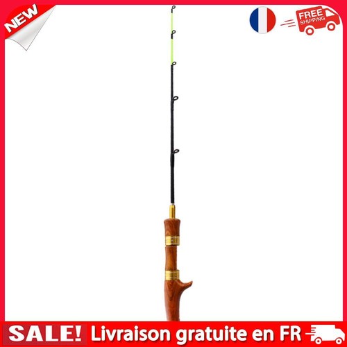 fr Canne à pêche sur glace, crevettes de rivière, carpe d'hiver (poignée droite)