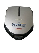 Sony CD Discman D-E307CK Car Ready Digital Mega Bass ESP 10 Sec FOR PARTS