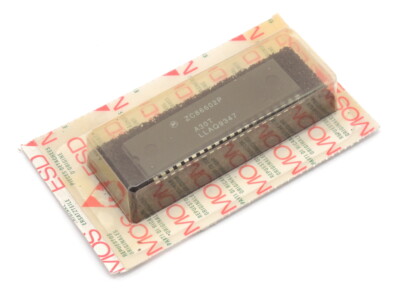 Motorola ZC86602P Microcontroller Microprocessor MCU MPU IC DIP-40 Vintage Rare