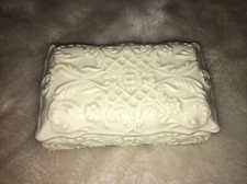 Vintage Formalities by Baum Brothers Trinket Dish Gold Accents Jewelry Box