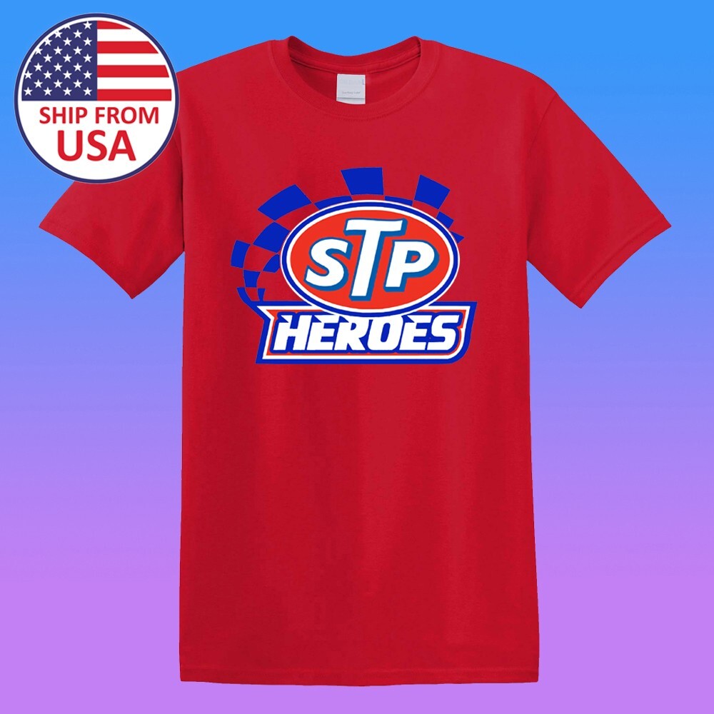 STP Racing Heroes Men's Red Size S-5XL