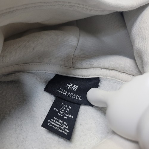 H&M Sweatshirt Adult Large White Oversized Fit Scottsdale Varsity Sports Divisio - Picture 6 of 13