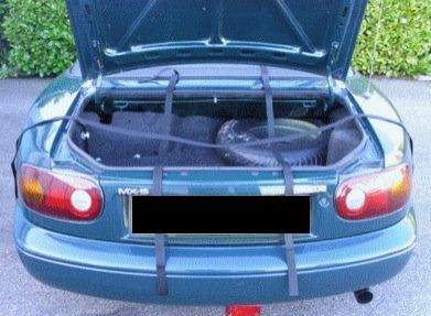 BMW Z4 Gepäckträger Kofferraumständer Gepäckträger - Modell E89 inkl. längerer Riemen - Bild 3 von 12