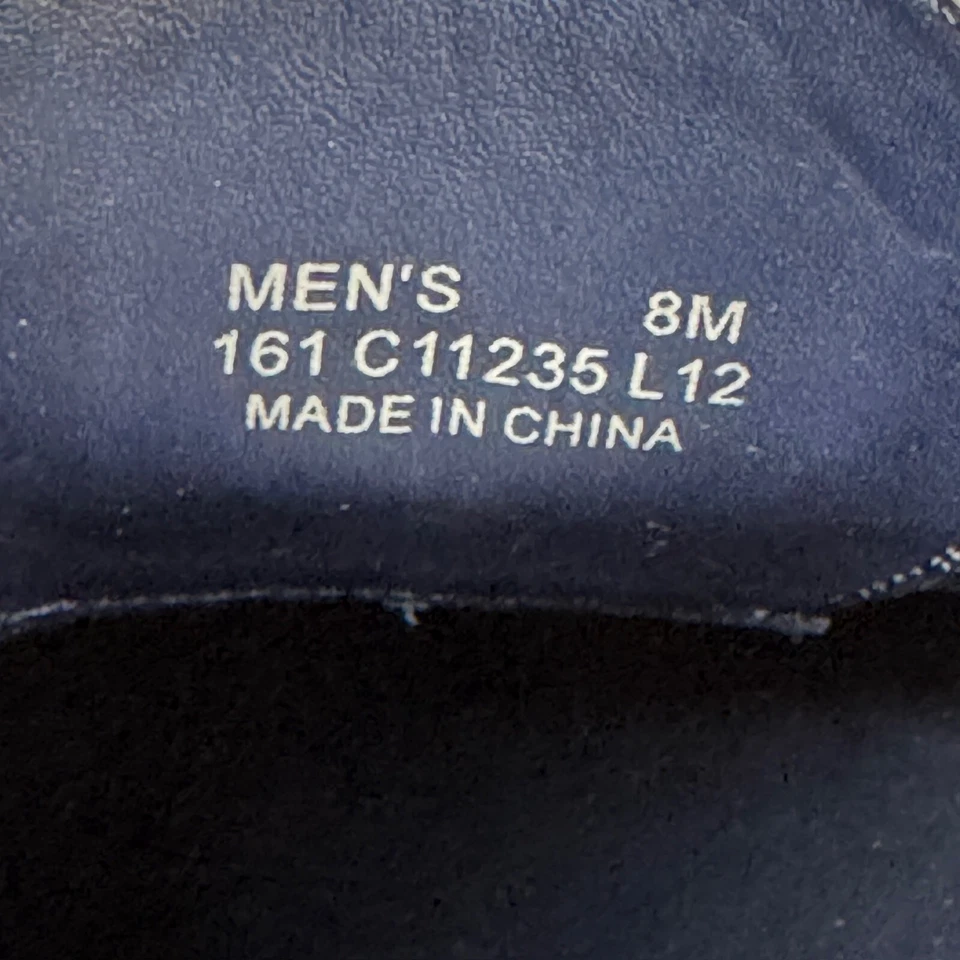 Cole Haan Shoes Mens 8 Brown Leather Wingtip Lace Up Oxfords Orange Sole - Image 4 of 4