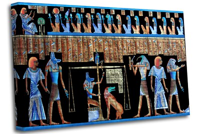 Papyrus Ägyptisch Alte Zivilisation Leinwand Wandbild Bild Druck