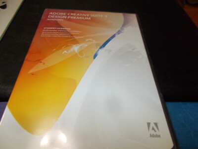 Adobe Creative Suite 3: Design Premium Macintosh 3-Disc Set w/ Serial Key