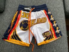 Sia Collective Stephen Curry Golden State Warriors 2022 Parade Shorts Size M