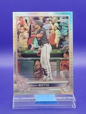 Juan Soto 2022 Topps Chrome Sonic Prism Refractor SP 🔥 Nationals