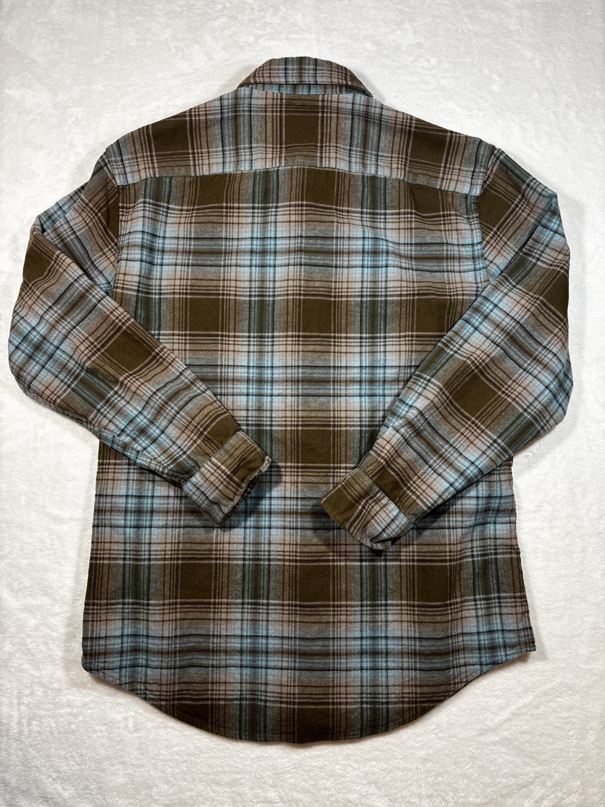 Pendleton Mason Size Medium Plaid Button Up Longs… - image 4
