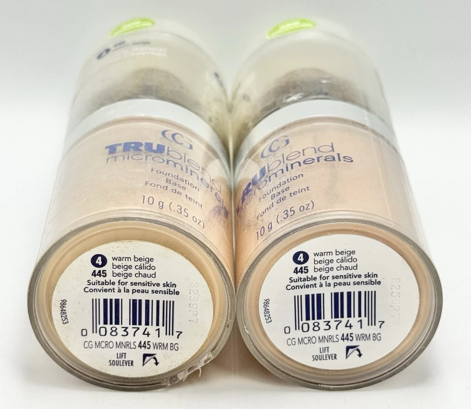 Covergirl TruBlend Microminerals Foundation Powder 445 Warm Beige .35oz (2 Pack) - Image 3 of 3