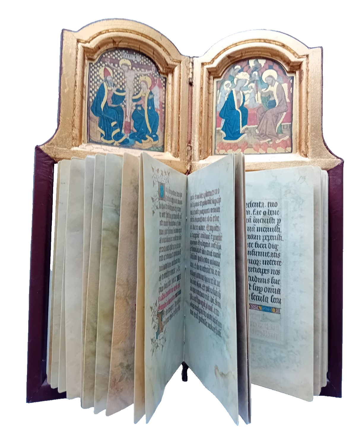 Libro altar de Felipe III el Bueno Biblioteca Nacional de Austria Cod. 1800 CBE