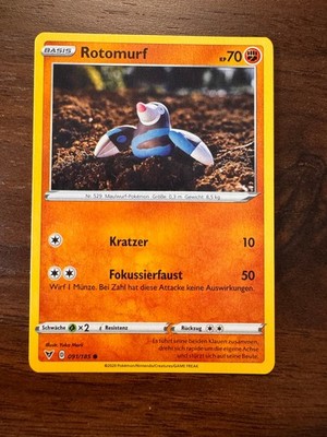   Pokémon Rotomurf 091/185 DE   Farbenschock   Common   Yuka Morii  