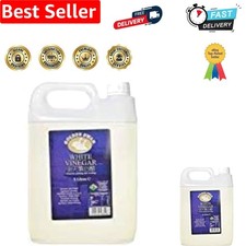 Golden Swan Distilled White Vinegar for Cleaning 5 Litre, All Purpose Disinfe... 3.29 per litre