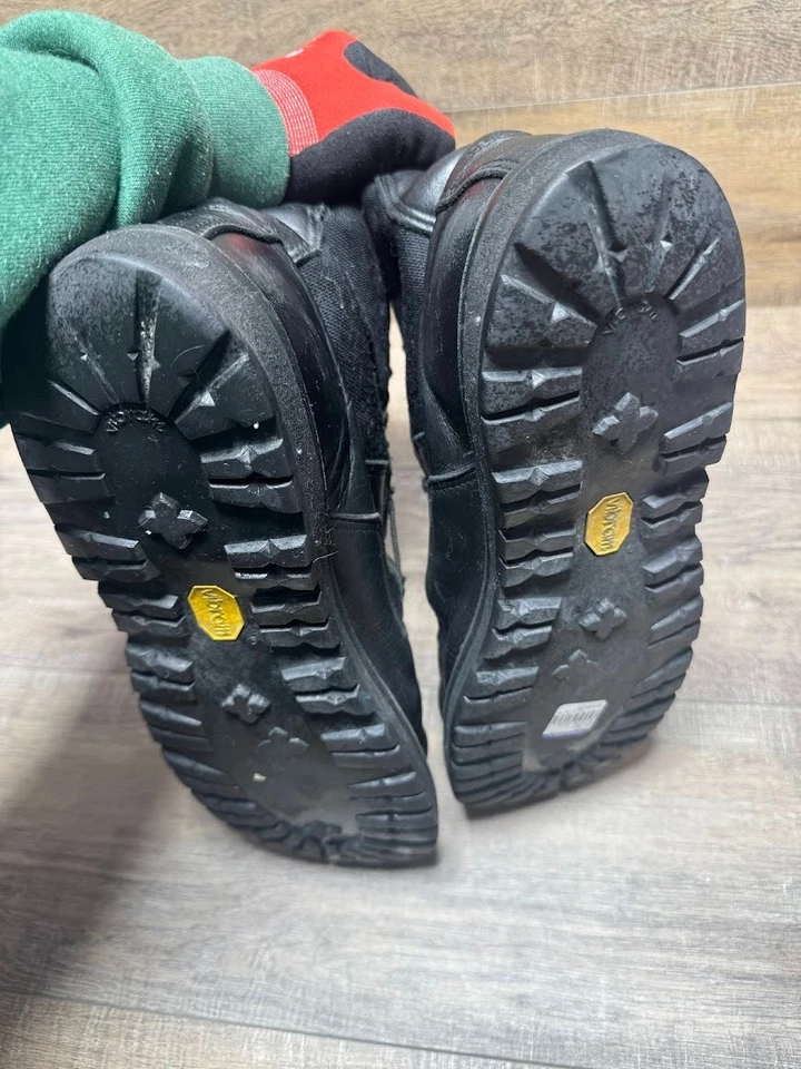 Botas Danner Acadia 8" Cuero Negro Cierre de Cremallera Puntera de Acero Para Hombre Talla 12 Foto 4 de 4