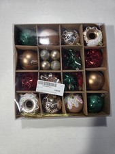 42 Piece Gingerbread Hand painted Christmas Ornament Set