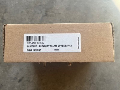 Honeywell OP30GENE OP30 Proximity Reader with 3 Bezels