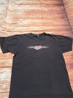 Fox Basic T-Shirt Black Logo Cotton