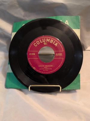 Columbia Cathy Johnson 45 Rockin & Yodelin / Guilty Shadows,country rockabilly