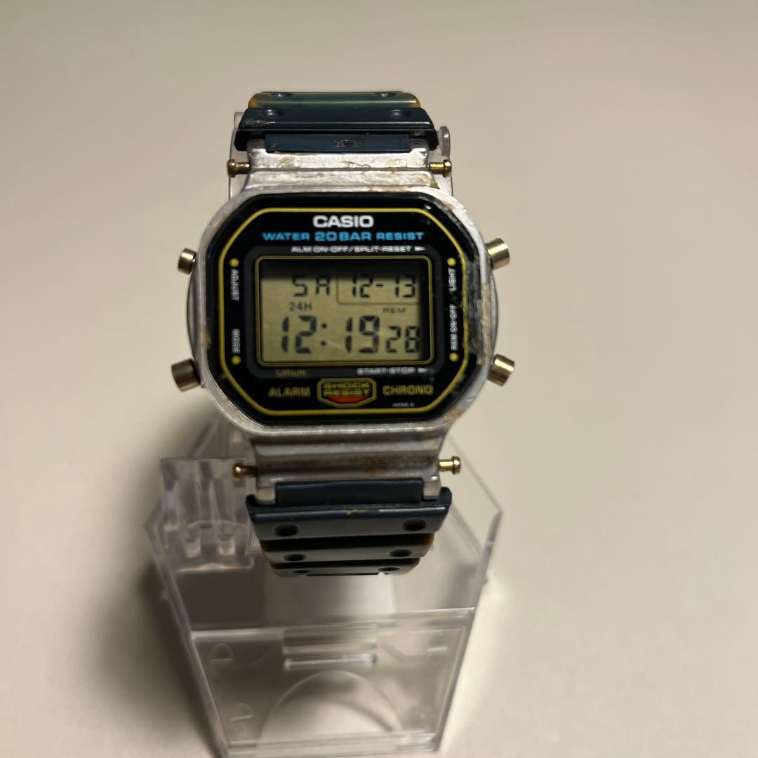 Vintage Casio G-shock Dw-5600 901 Module Japan 94 Screw Back Shock