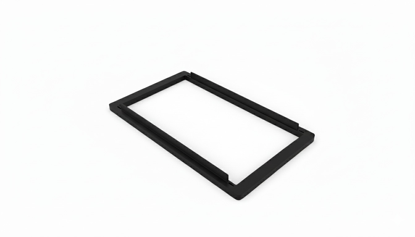 Radio Trim for Kenwood eXcelon DMX906S in 2012-2014 Honda Fit - Black