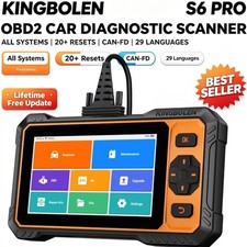 KINGBOLEN S6  Pro Car Bi-directional Diagnostic Tool Full System Scanner