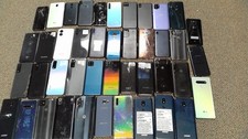 Lot of 43 Non-Working Mixed Brand Samsung Motorola Smartphones with Bad LCD