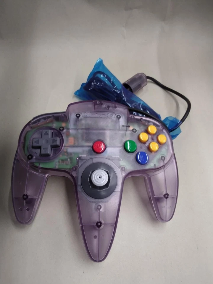 Genuine Nintendo 64 Controller Clear Purple N64 Japan Limited Box - Brand New - Image 3 of 4