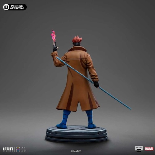 Gambit. Art Scale Statue 1/10. Marvel X-Men '97 Iron Studios - Imagen 5 de 11