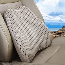 Memory Foam car Lumbar Support Pillow - Memory Foam Back Cushion - Used for c...