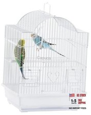 Small Bird Cage - Lightweight Hanging Travel Cage - 11.8"L x 9.0"W x 15.3"H