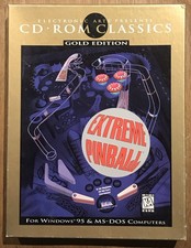 Extreme Pinball Gold Edition EA, PC, CD, 1995 Big Box
