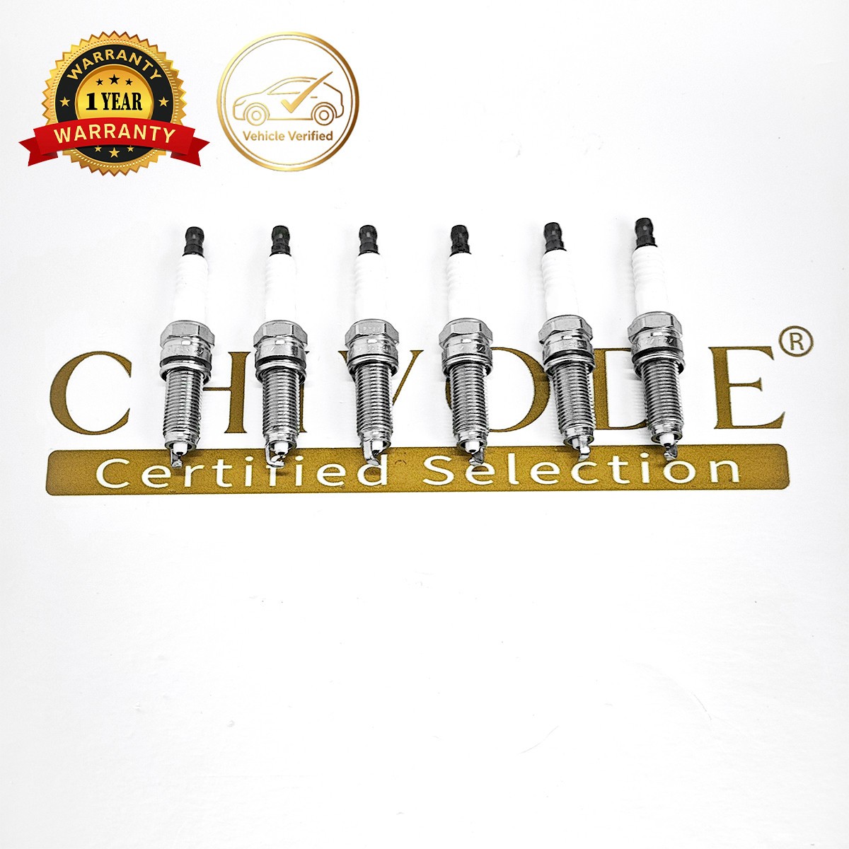 6Pcs 95350 Spark Plugs for 12290-R9P-A01 DILZKR7B11G Honda Acura