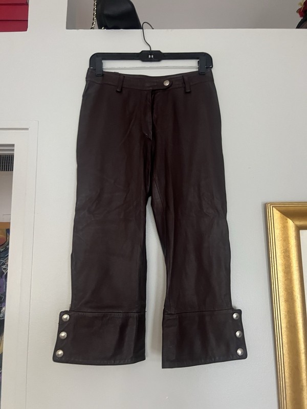 Dolce gabbana Leather Pants 