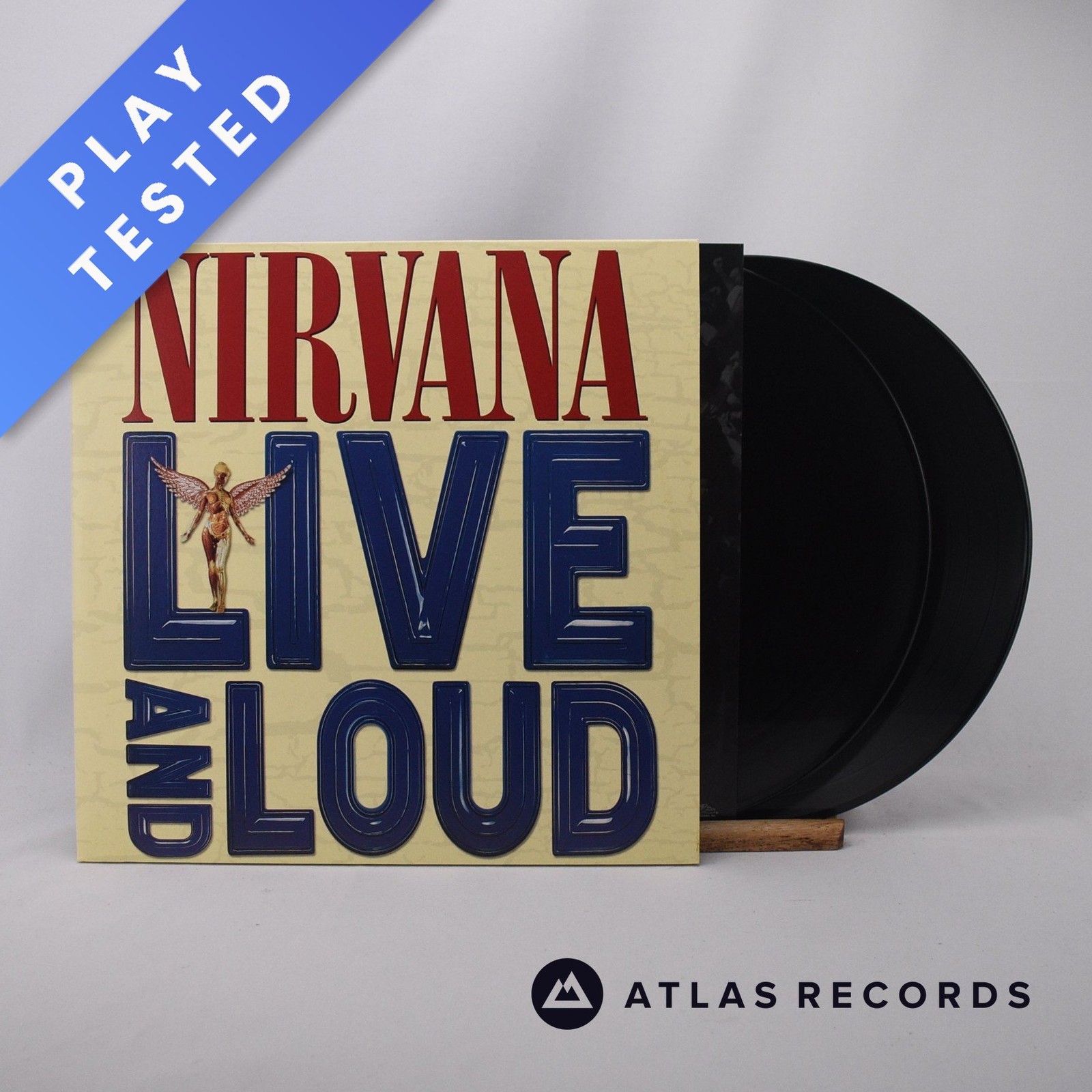 Nirvana Live And Loud A2 B1 C1 D1 180G Insert 2 x LP Album Vinyl Record - NM/NM