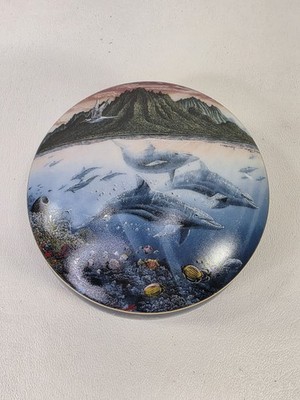 Danbury Mint Tropical Wonderland Music Trinket Box Everything Is Beautiful 