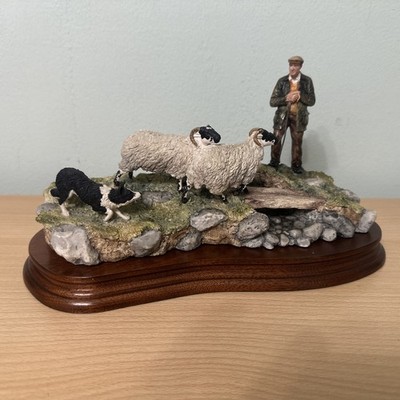 BORDER FINE ARTS JH90 STEADY LAD STEADY BORDER COLLIE SHEEP L/E OVP