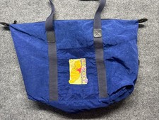 Winnie the Pooh Large Tote Duffle Bag Navy 23  x14  Disney Vintage