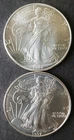 1994 and 1997 $1 American Silver Eagle Dollars